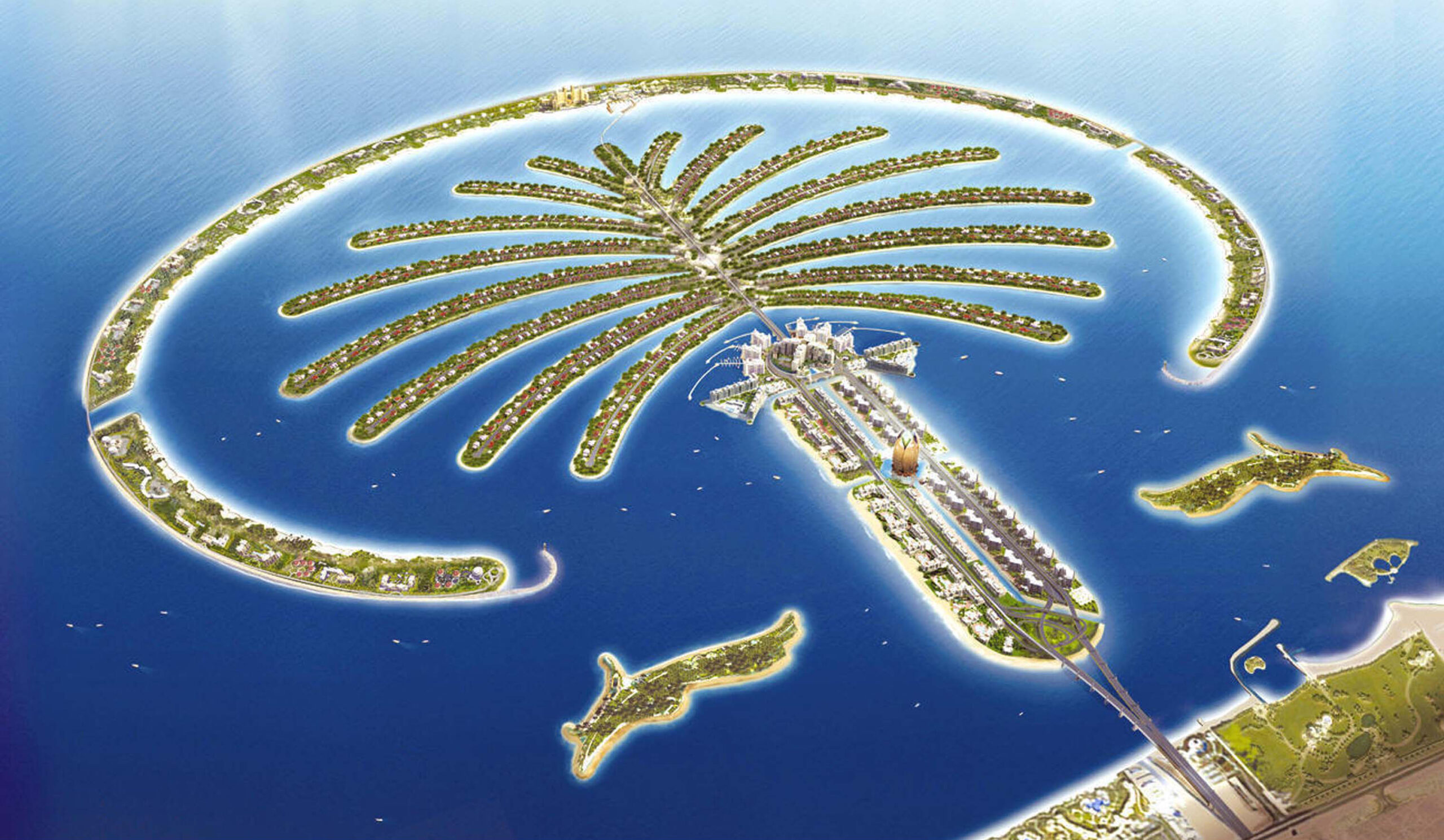 dubai palm island 2022